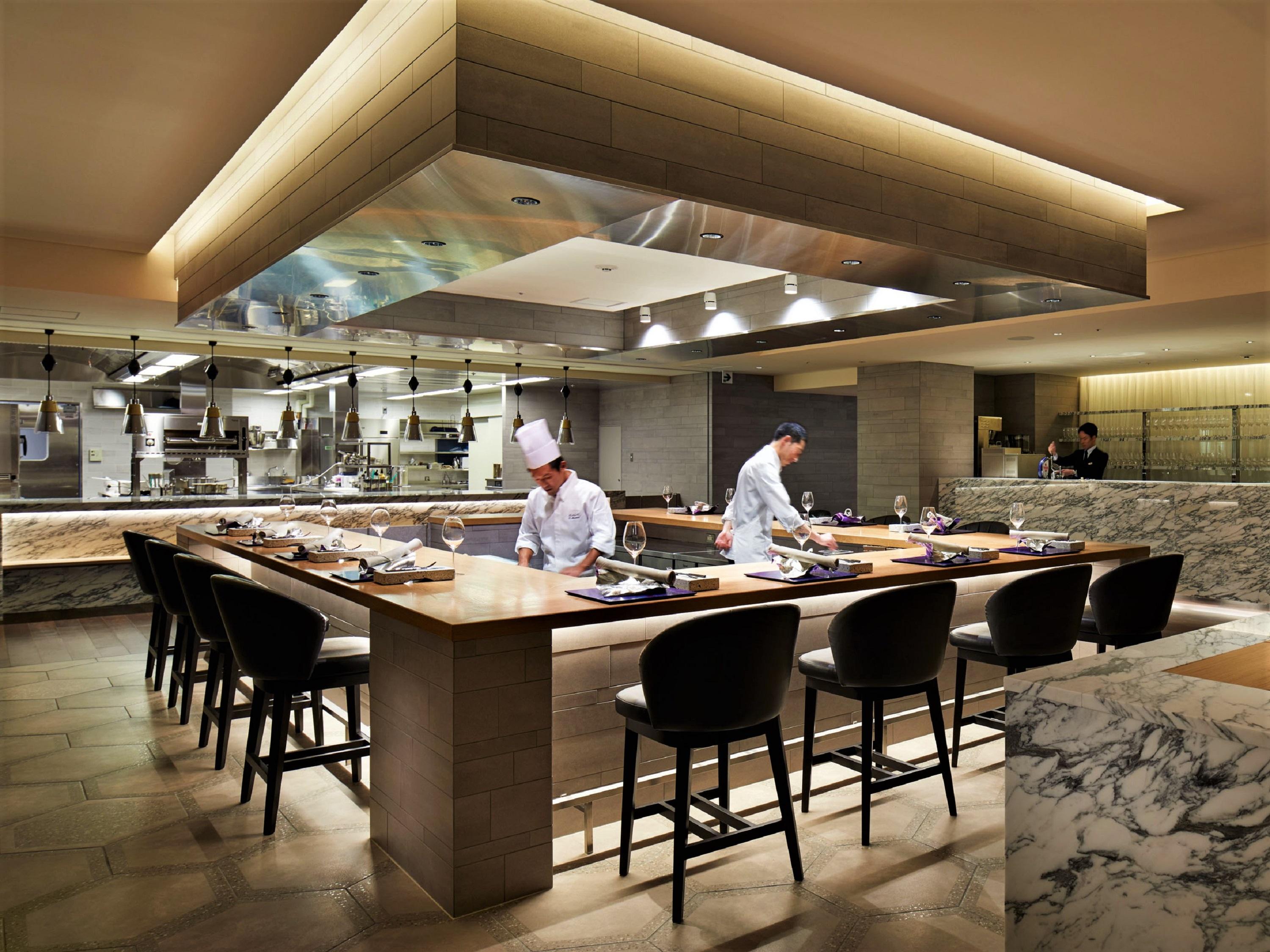 The Thousand Kyoto Exterior foto The open kitchen at the restaurant