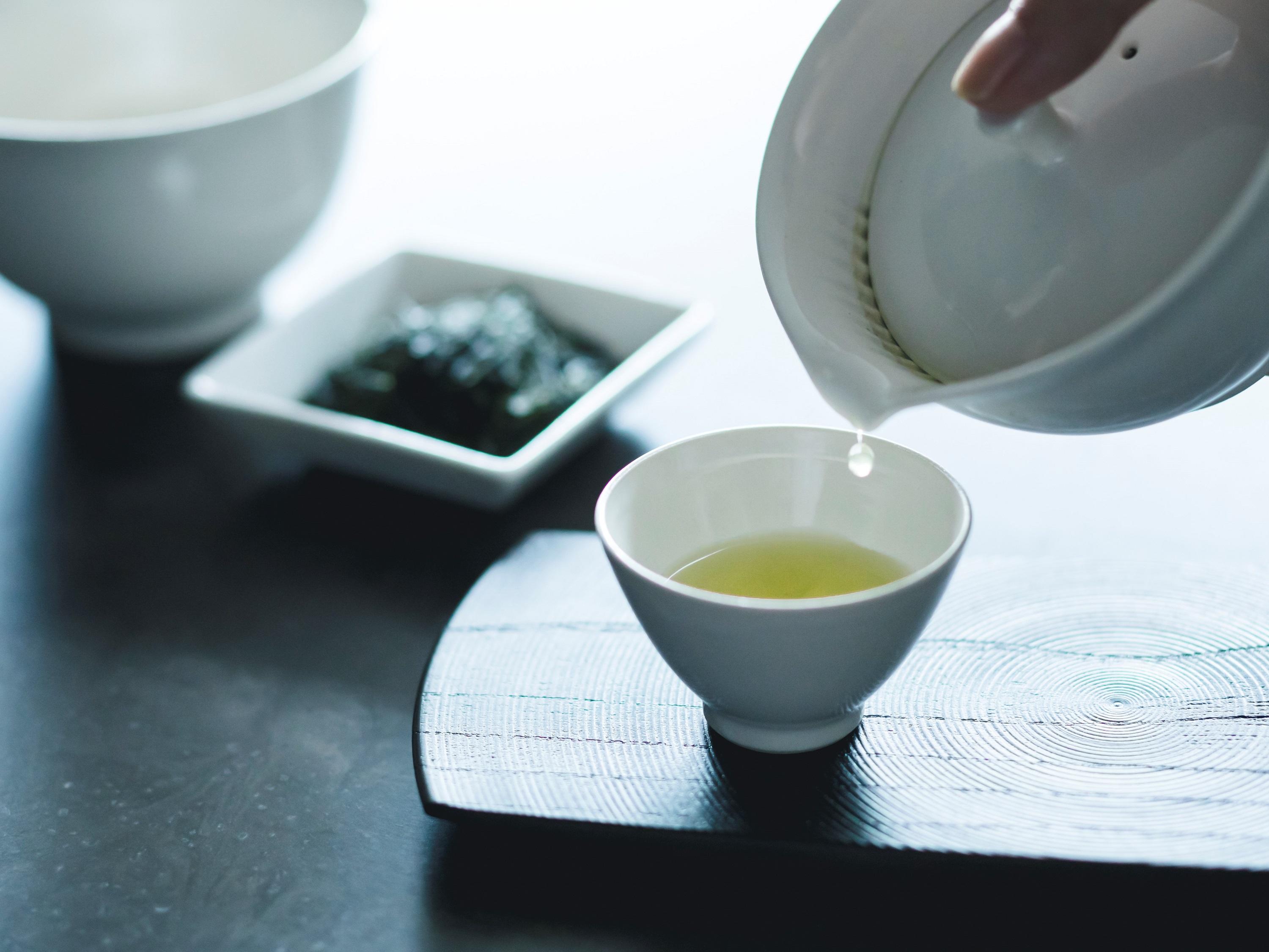 The Thousand Kyoto Exterior foto A cup of Japanese green tea